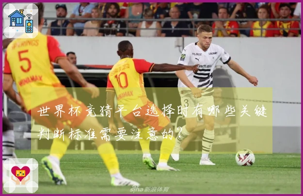 世界杯竞猜平台选择时有哪些关键判断标准需要注意的？
