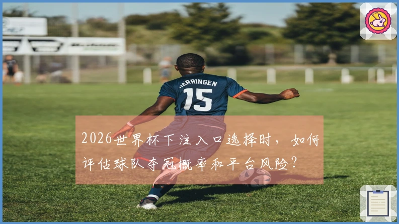 2026世界杯下注入口选择时，如何评估球队夺冠概率和平台风险？