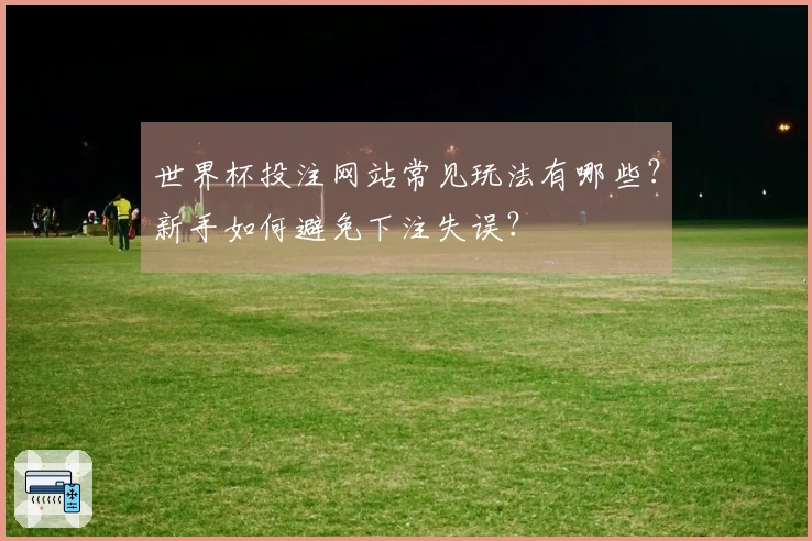 世界杯投注网站常见玩法有哪些？新手如何避免下注失误？