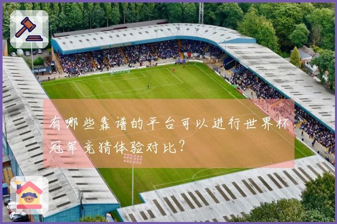 有哪些靠谱的平台可以进行世界杯冠军竞猜体验对比?