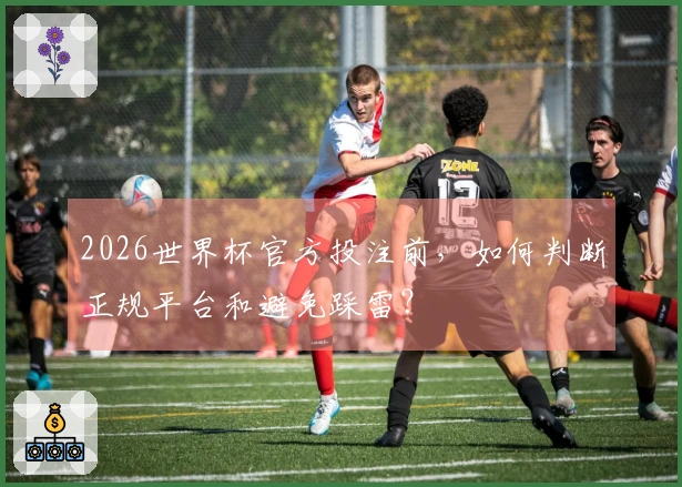 2026世界杯官方投注前，如何判断正规平台和避免踩雷？