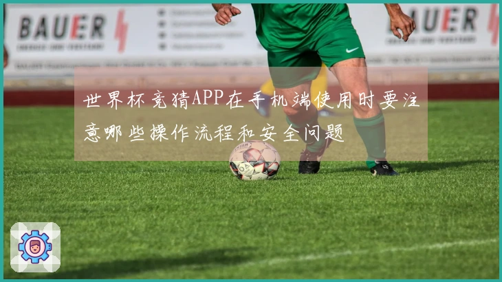世界杯竞猜APP在手机端使用时要注意哪些操作流程和安全问题