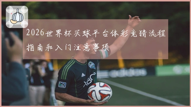 2026世界杯买球平台体彩竞猜流程指南和入门注意事项