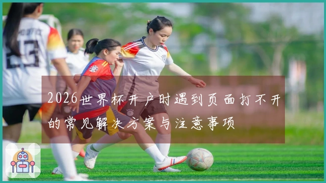 2026世界杯开户时遇到页面打不开的常见解决方案与注意事项